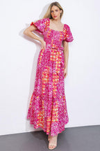 A LEAP OF FAITH WOVEN MAXI DRESS Flying Tomato