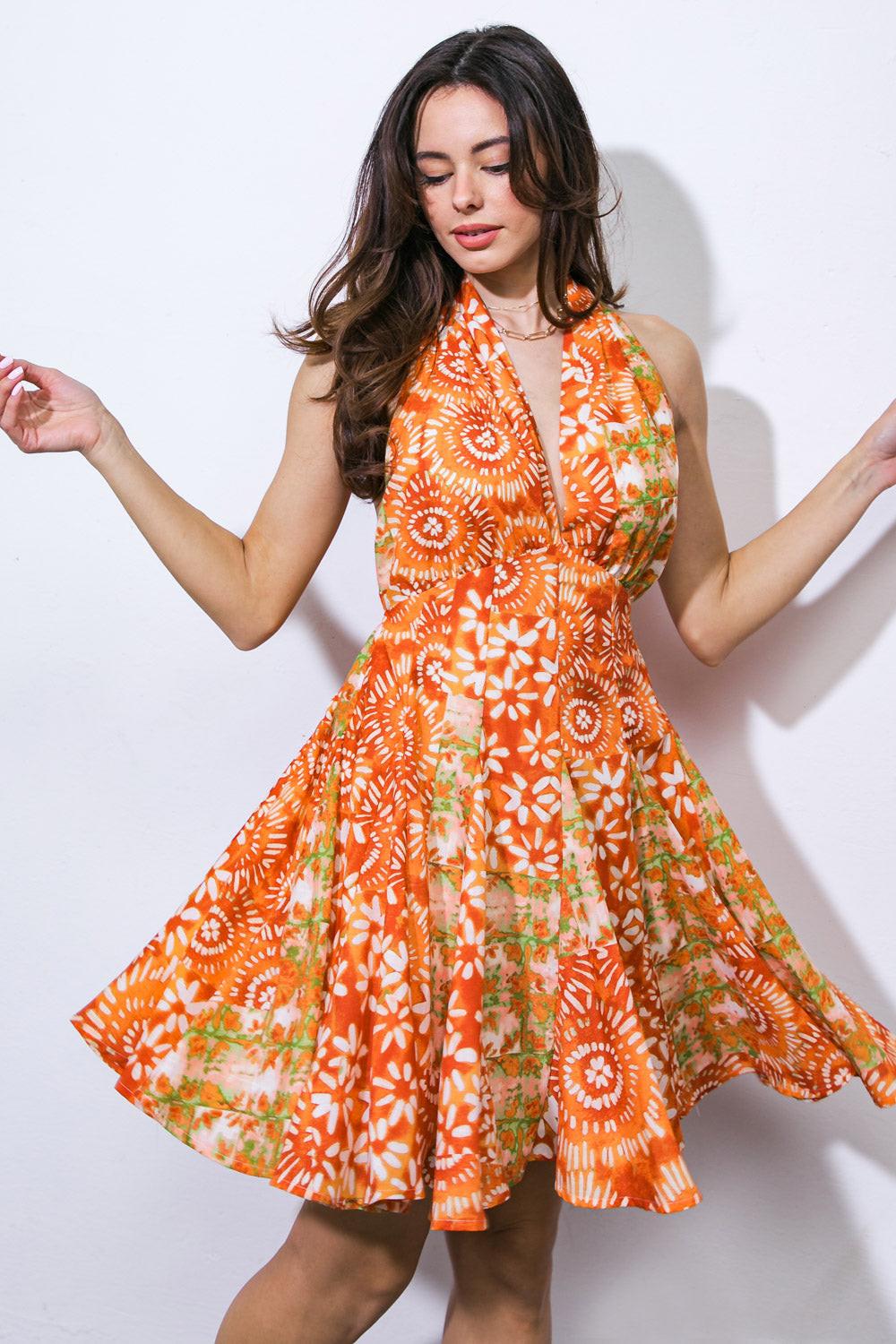 CAPITOLA DATES WOVEN DRESS Flying Tomato