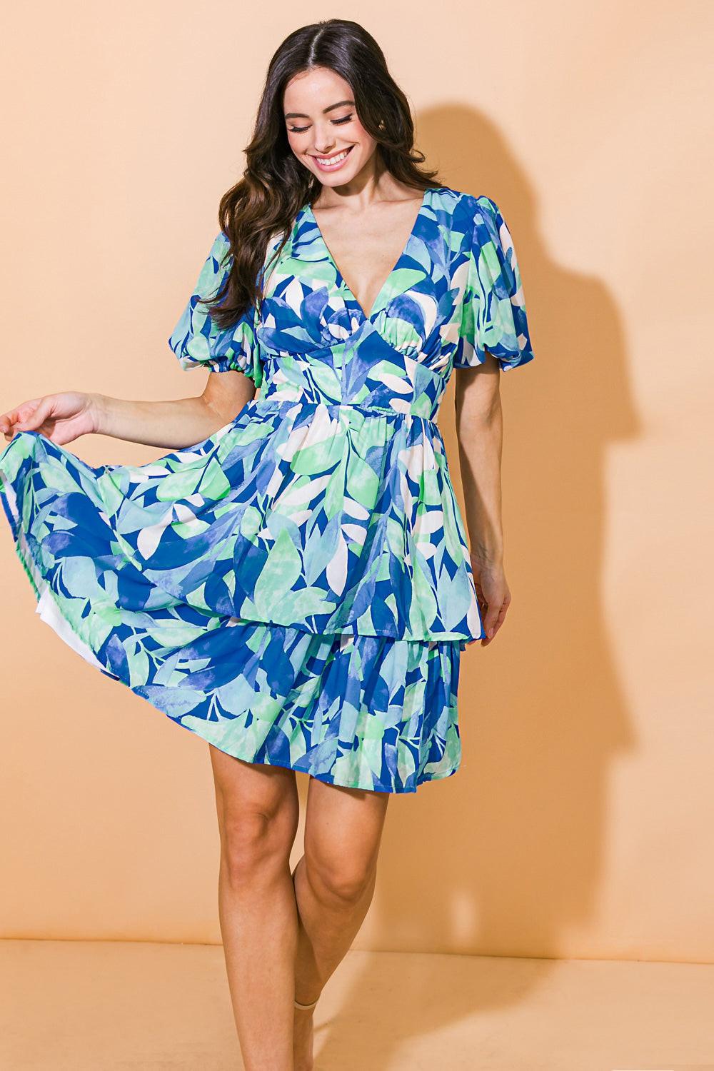 INSTANTLY LOVABLE WOVEN MINI DRESS Flying Tomato