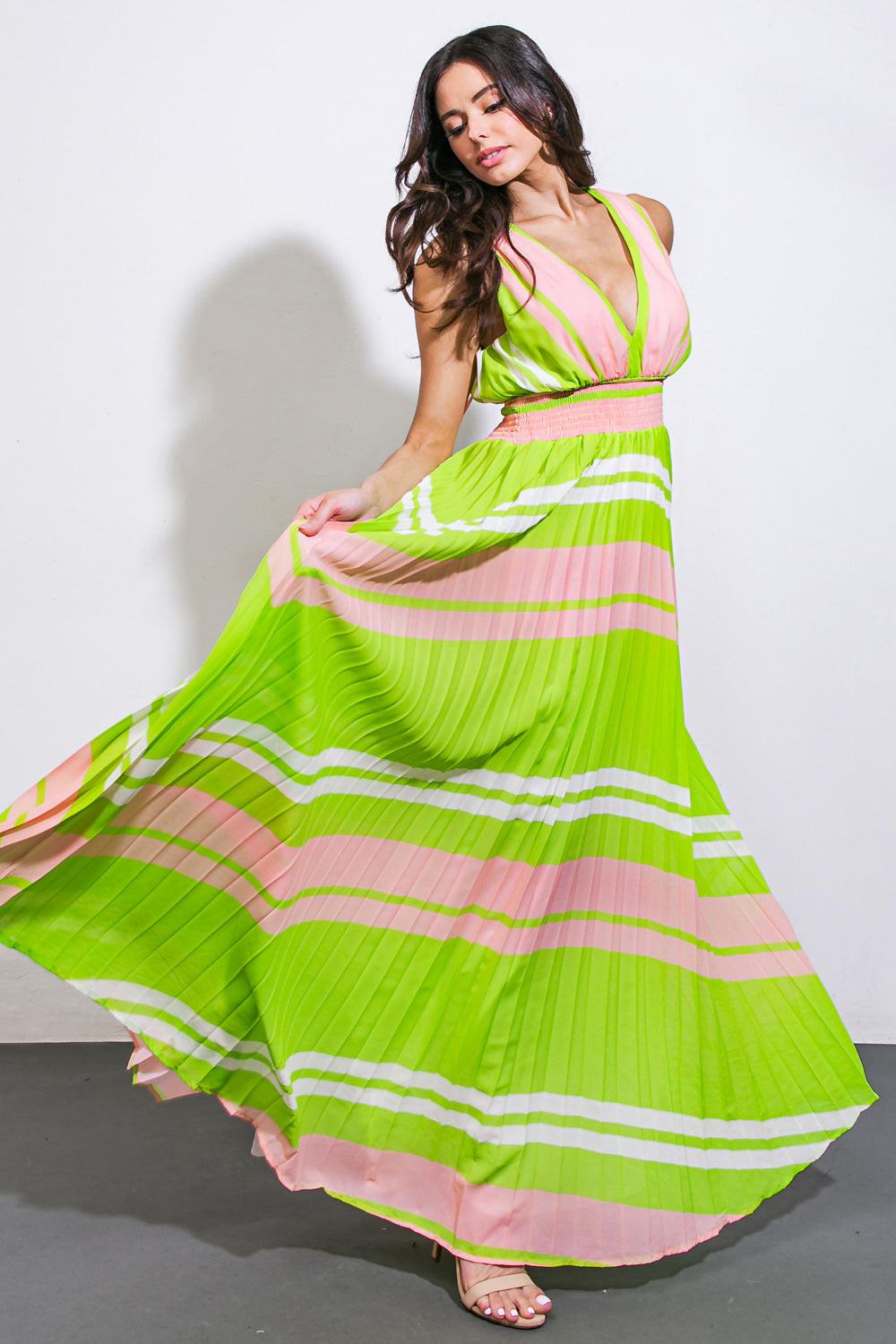 A QUICK TRIP WOVEN MAXI DRESS Flying Tomato