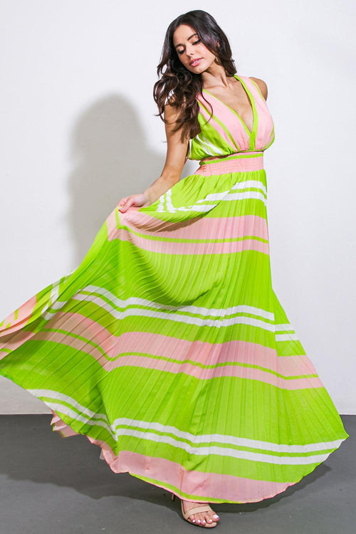 A QUICK TRIP WOVEN MAXI DRESS Flying Tomato