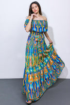 DARE TO BE YOU WOVEN MAXI DRESS Flying Tomato