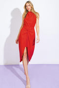 VINEYARD DAYS WOVEN MIDI DRESS Flying Tomato