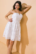 HEARD ABOUT US WOVEN MINI DRESS Flying Tomato
