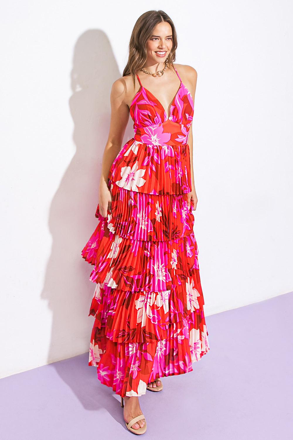BEYOND AMAZING WOVEN MAXI DRESS Flying Tomato