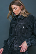 SEE YOU GO DENIM JACKET Flying Tomato