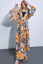 WHERE THE WIND WOVEN MIDI KIMONO Flying Tomato