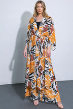 WHERE THE WIND WOVEN MIDI KIMONO Flying Tomato