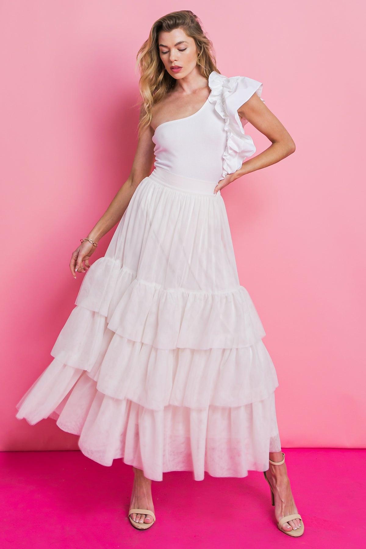 CHIC PURPOSE TULLE SKIRT Flying Tomato