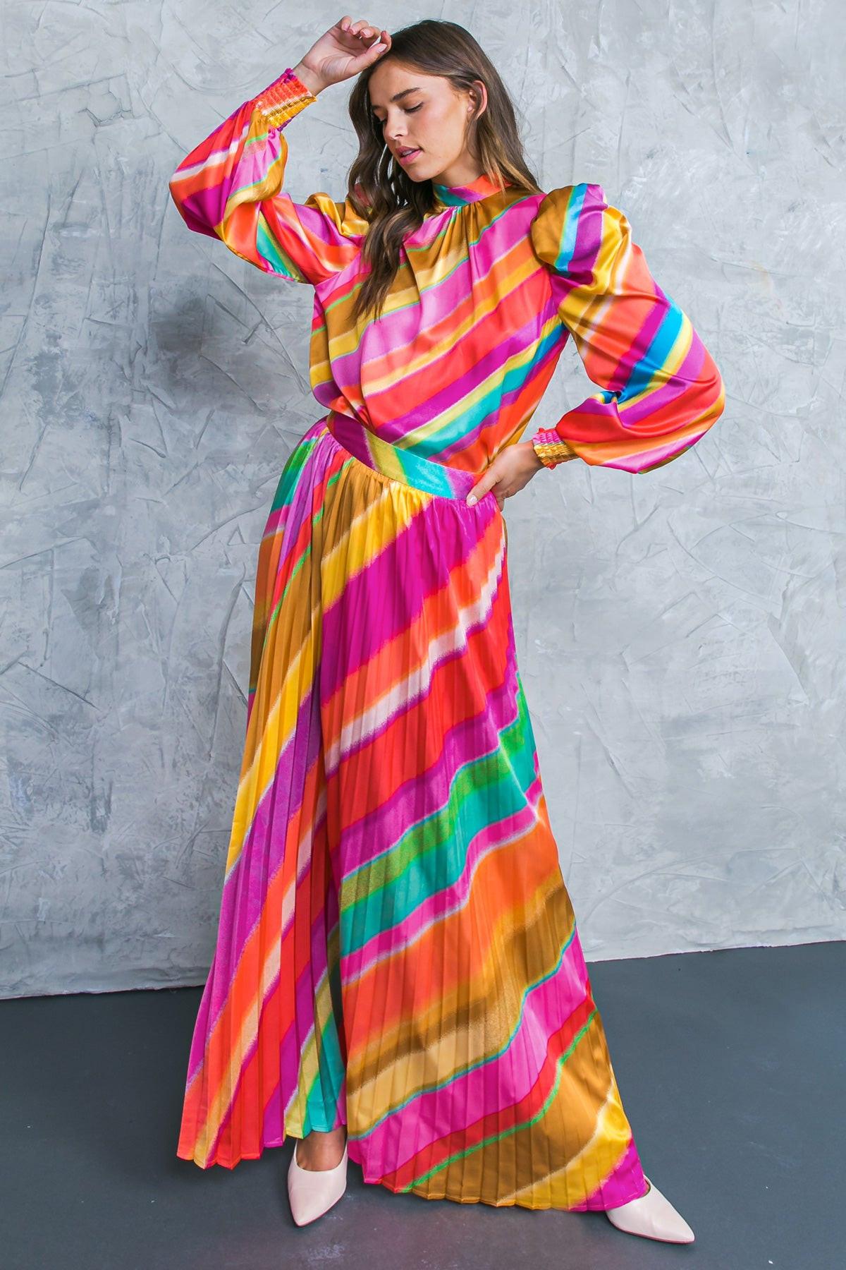 DRAMATIC DREAMS WOVEN SKIRT Flying Tomato