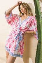 NORMANDY SHORES WOVEN ROMPER Flying Tomato