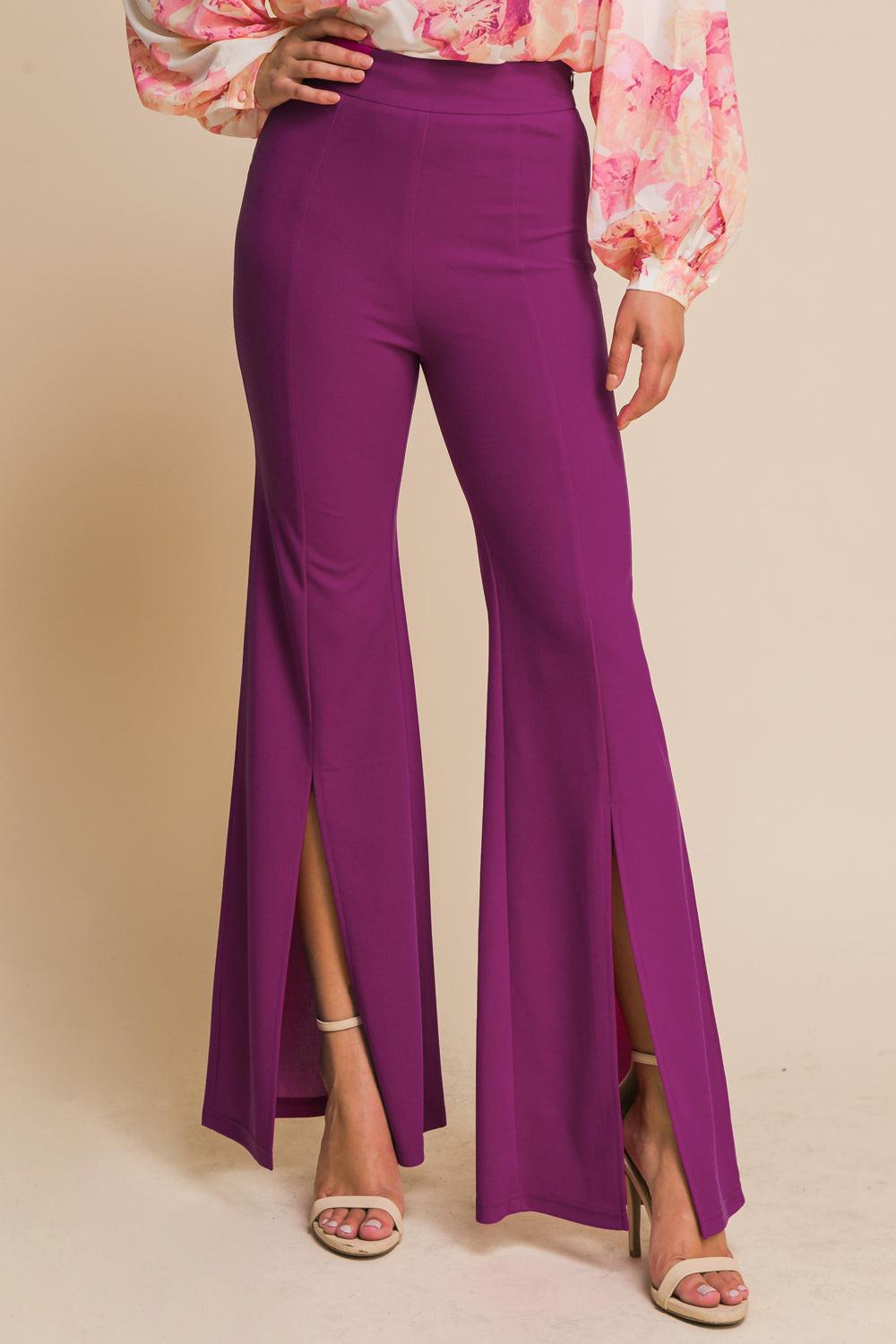 HEY DARLING WOVEN FLARE PANTS Flying Tomato