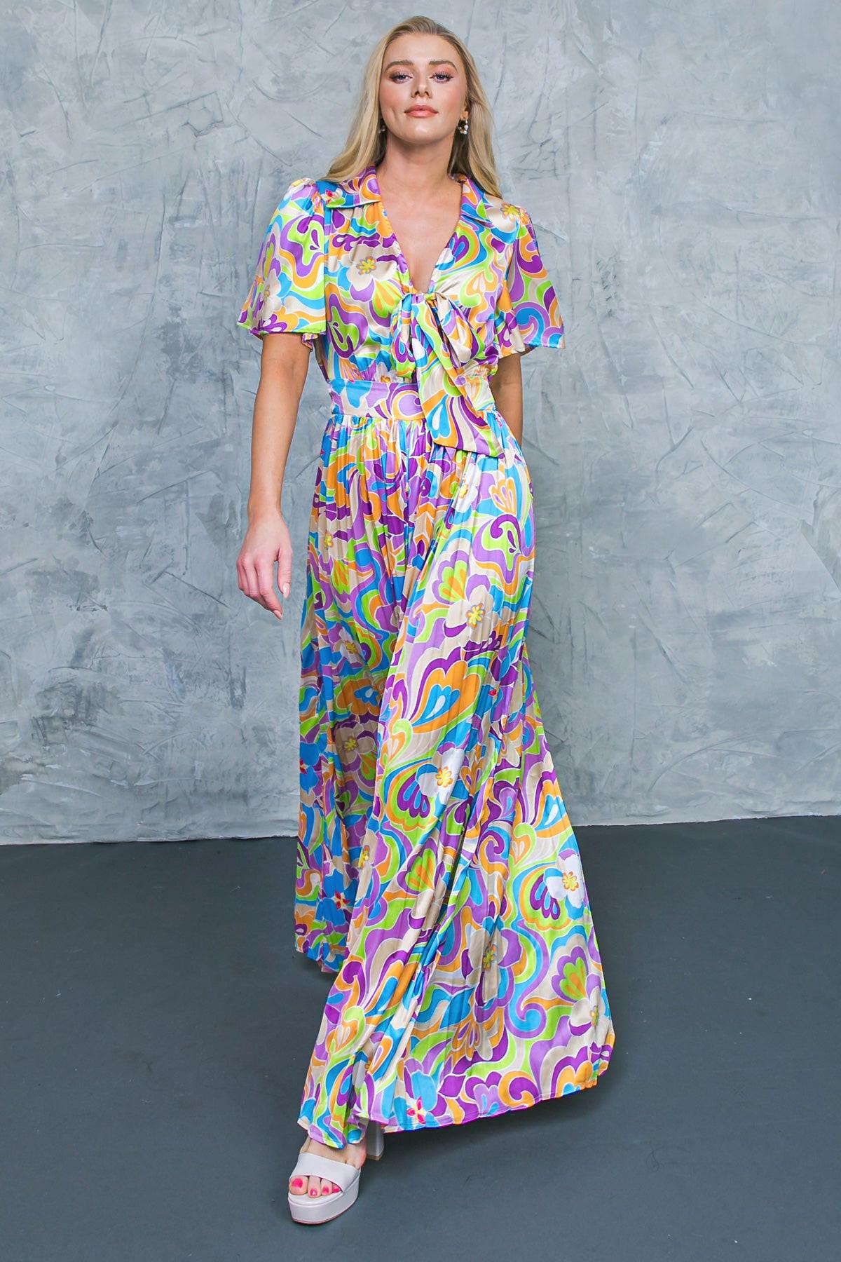 A SECRET PLACE WOVEN JUMPSUIT Flying Tomato