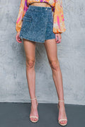 MOMENT MAKER ACID WASH SKORT Flying Tomato