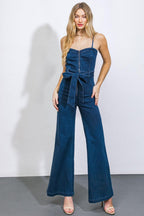 DRIFT AWAY DENIM JUMPSUIT Flying Tomato