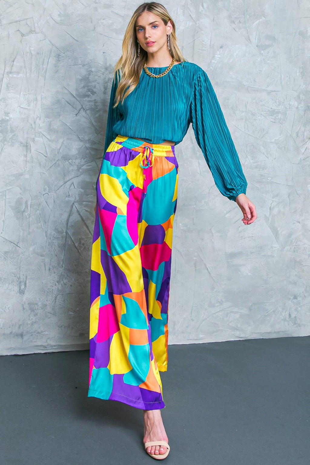 FOLLOW THE FLOW WOVEN PANTS Flying Tomato