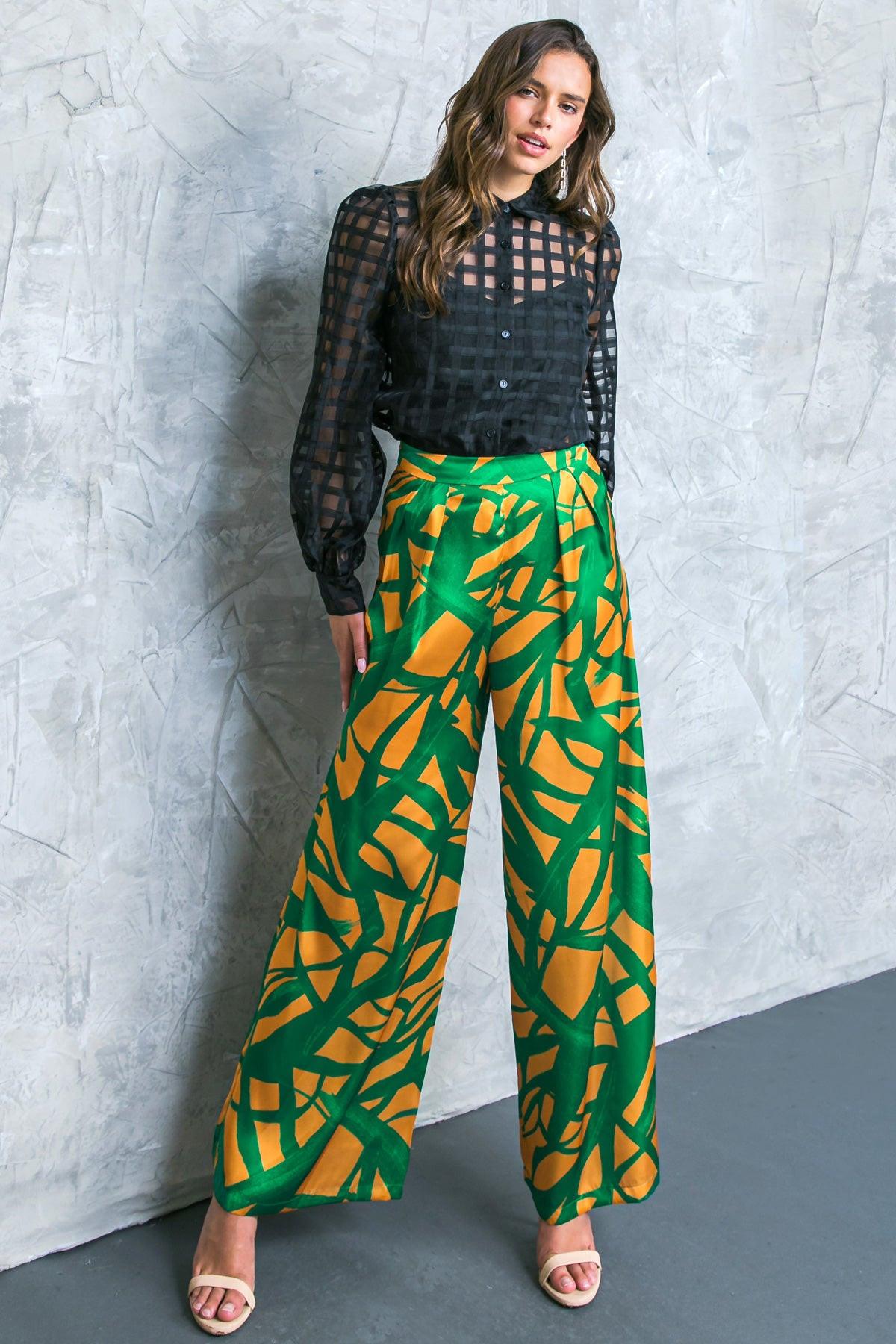 ALWAYS ABOUT YOU WOVEN PANTS Flying Tomato