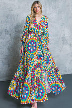 EVERYTHING I LOVE WOVEN MAXI DRESS Flying Tomato