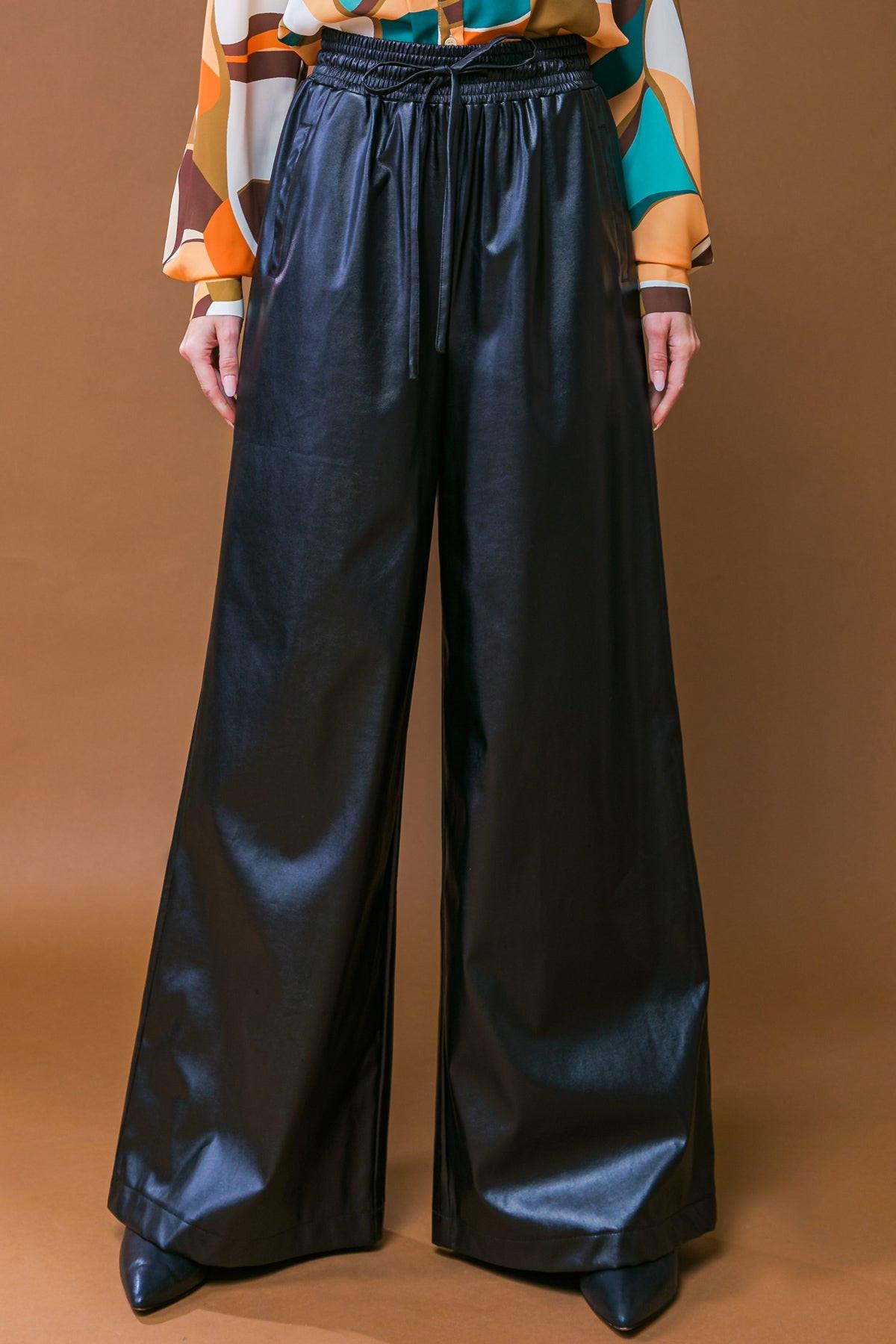 ICONIC REPUTATION LEATHER PANTS Flying Tomato