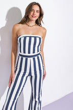 GRACEFUL APPEARANCE TWILL JUMPSUIT Flying Tomato