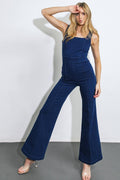 THIS ONE'S FOR YOU DENIM JUMPSUIT Flying Tomato