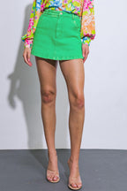 BELIEVE IN YOURSELF TWILL SKORT Flying Tomato