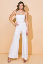 PERFECT SHINE TWILL JUMPSUIT Flying Tomato