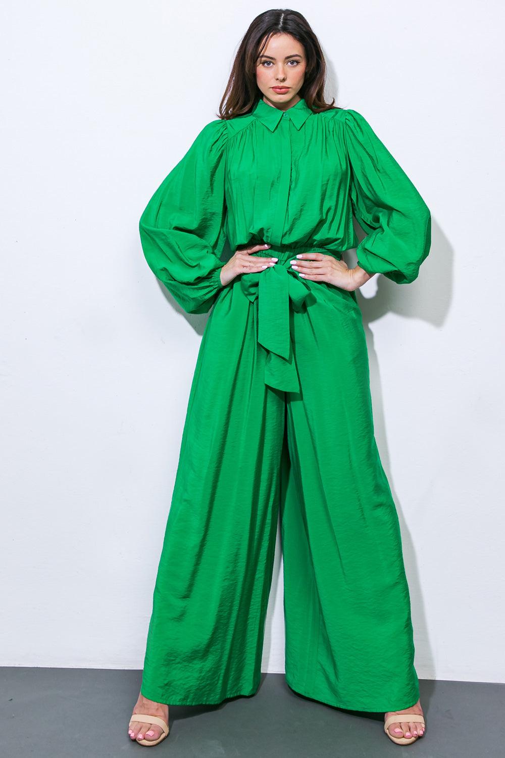 READY FOR TODAY WOVEN JUMPSUIT Flying Tomato
