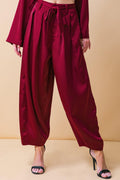 POWERFUL CHARM WOVEN SATIN PANTS Flying Tomato