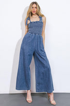 GETTING IT DONE DENIM JUMPSUIT Flying Tomato