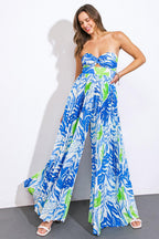 GIVE ME YOUR ATTENTION WOVEN JUMPSUIT Flying Tomato