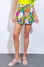 CHICAGO SKYLINE WOVEN SHORTS Flying Tomato