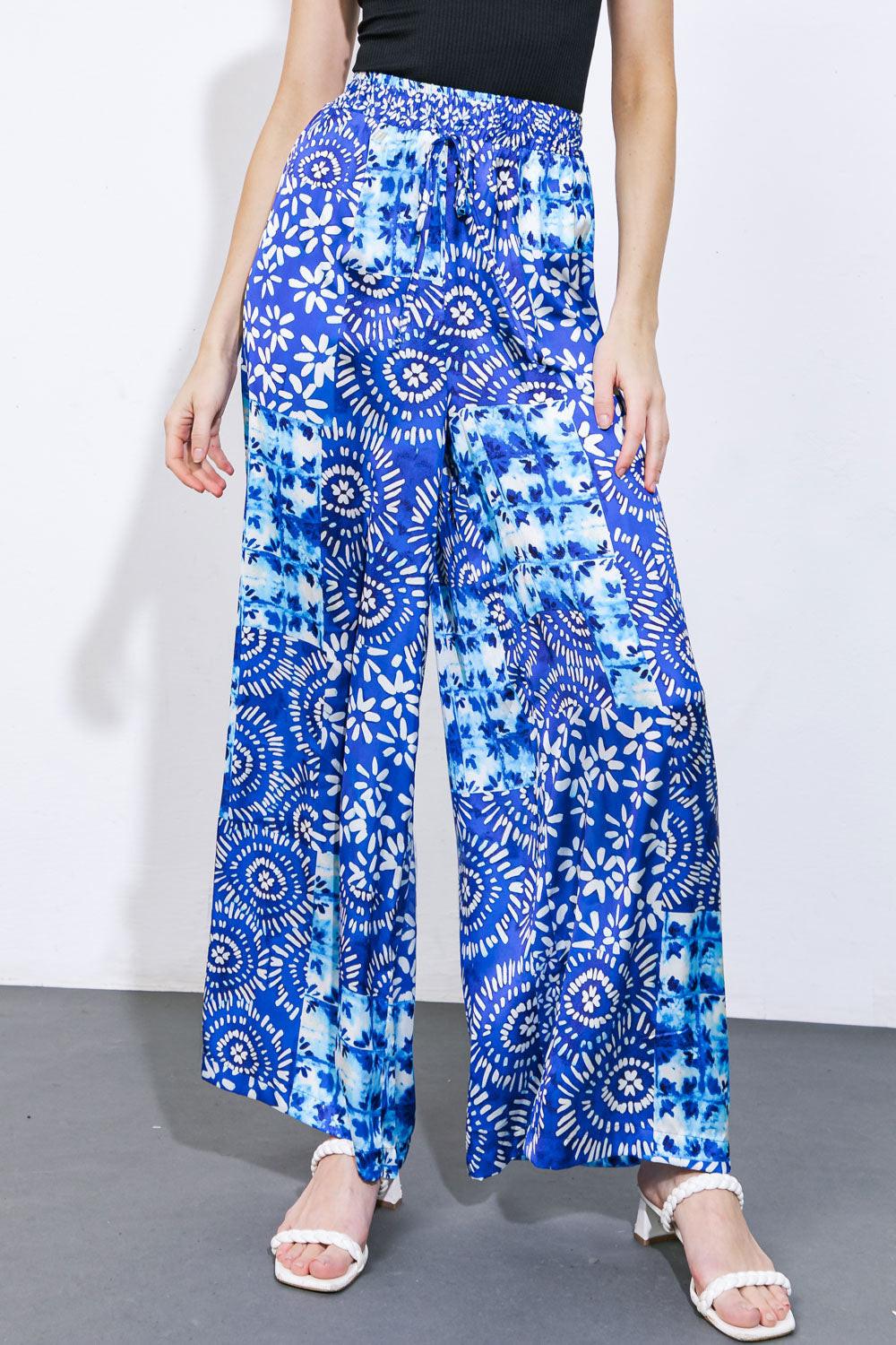 BEAUTIFUL BORDERS WOVEN PANTS Flying Tomato