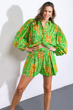 ALL OF MY LOVE WOVEN SHORTS Flying Tomato