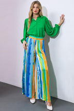 TAKE ME DANCING WOVEN SATIN PANTS Flying Tomato