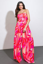 SOMEBODY LOVES WOVEN JUMPSUIT Flying Tomato