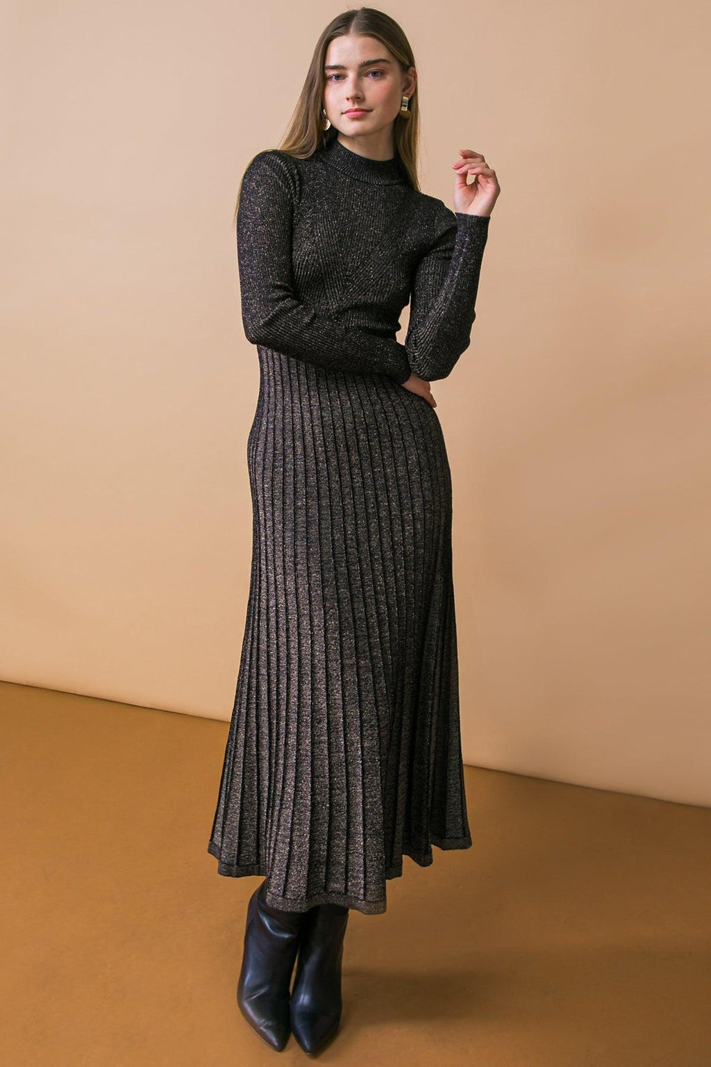 STAY COZE SWEATER MIDI DRESS Flying Tomato