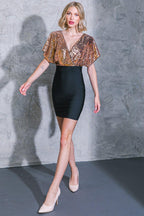 ALWAYS ENDEARING COMBINATION MINI DRESS Flying Tomato