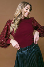 FEELING THE FUN SWEATER TOP Flying Tomato