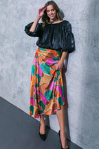 SIMPLY FAVORED WOVEN TOP Flying Tomato
