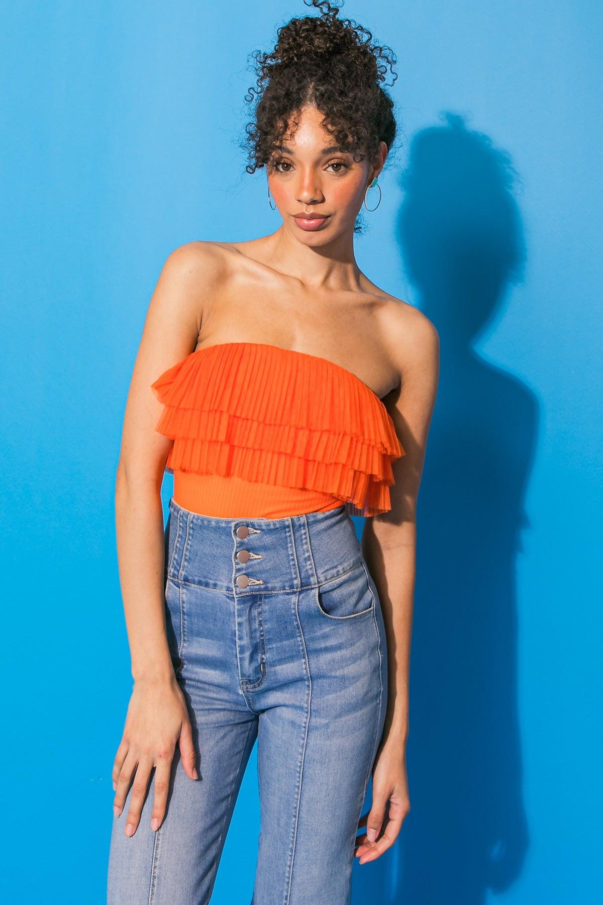 TAKE ME NOW KNIT BODYSUIT Flying Tomato