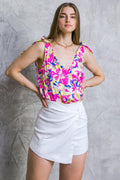 CHARMING COMMOTION WOVEN BODYSUIT Flying Tomato
