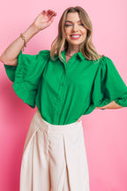 BACK TO BUSINESS WOVEN TOP Flying Tomato