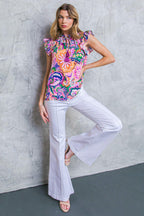 DAYTIME DREAMS WOVEN TOP Flying Tomato