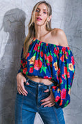 UNFORGETTABLE MUSE WOVEN TOP Flying Tomato