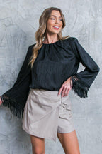 LOVE EVERY DAY WOVEN BODYSUIT Flying Tomato