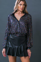 FREEDOM CALLS SEQUIN TOP Flying Tomato