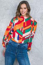 LIGHT UP MY LIFE WOVEN TOP Flying Tomato