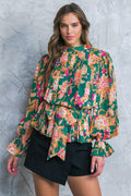 MISS PUNCTUALITY WOVEN TOP Flying Tomato