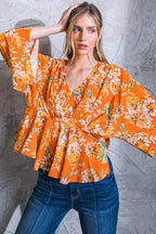 FIND YOU WELL WOVEN TOP Flying Tomato